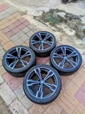 Velg rep bmw ring 19 pcd 5x120 +bqn 90%
