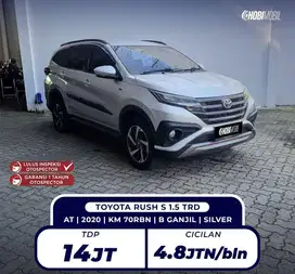 [ BERGARANSI 5TH TERMURAH ] RUSH S TRD SPORTIVO 1.5 MATIC 2020 HBM