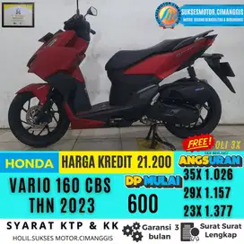 PROMO VARIO 160 CBS MURAH BERGARANSI CASH&KREDIT FREE OLI