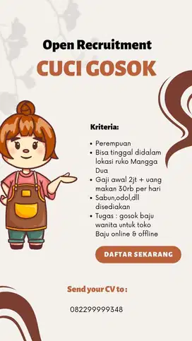 LOKER GOSOK BAJU