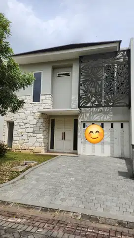JUAL RUMAH PAKUWON INDAH THE MANSION BARU GRESS SIAP HUNI MURAH