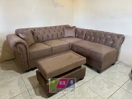 PROMO TERMURAH !! Sofa L Putus | Sofa L Minimalis | Sofa Ruang Tamu