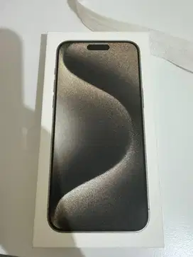 15 Promax 256 GB, Resmi IBOX garansi baru mati sebulan