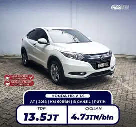 [ BERGARANSI 5TH DISC 9JT ] HRV E 1.5 FACELIFT MATIC 2018 (HOBIMOBIL)