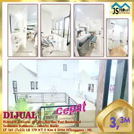 DIJUAL RUMAH 2 LANTAI CITRA GARDEN PURI BOULEVARD SEMANAN JAKARTABARAT