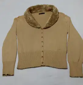Cardigan coklat vintage