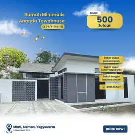 Rumah Modern Minimalis dekat Pemda Sleman