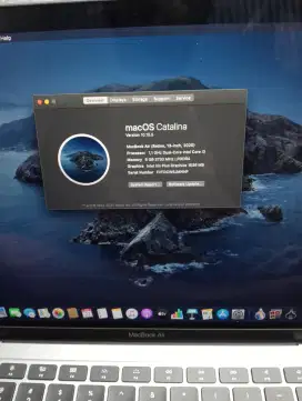 Macbook air retina 13inchi 2020