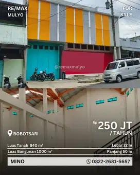 Disewa Gudang & Ruko 2 Lantai Lokasi Sangat Strategis