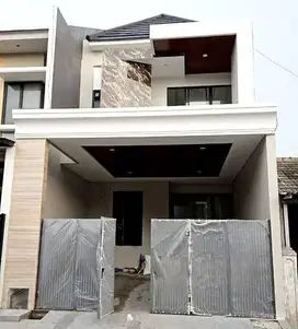 Dijual Rumah Baru Gress Minimalis Modern Babatan Pantai Utara