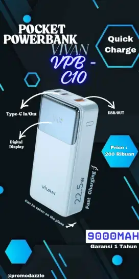 POWERBANK VIVAN VPB-C10