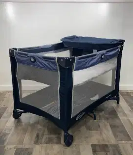 Box Bayi Graco Baby Box Navy Blue + KASUR