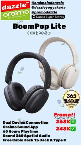 Headphone Oraimo OHP-317