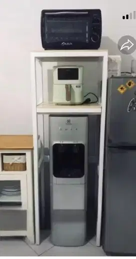 Rak dispenser kayu