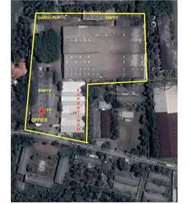 Dijual Ex Pabrik/Gudang di Cikokol Tangerang