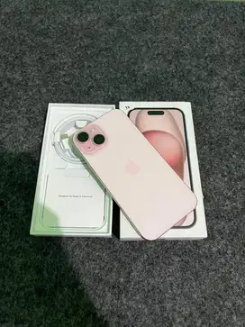 iPhone 15 128 pink iBox fullset mulus nominus