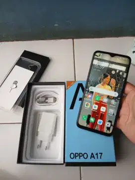 Dijual aja butuh uang Oppo A17 ram gede 6/128 lengkap