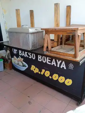 Booth untuk jual bakso