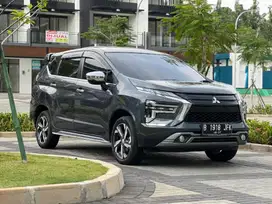 LOW KM 15rb!!! Mitsubishi Xpander Ultimate AT 2022 - Abu-abu