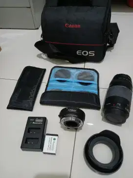 Lensa Canon  Ef /s. 70/300.   Khusus m3 canon