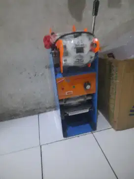 Mesin press cup buat jualan kopi teh dan lainnya paling murah