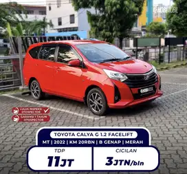[ BERGARANSI 5TH KM 20RB ] CALYA G FACELIFT 1.2 MANUAl 2022 HBM