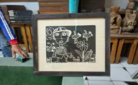 Frame/bingkai kaca buat foto atau lukisan
