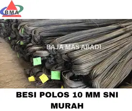 Siap Kirim Besi 8 Polos SNI