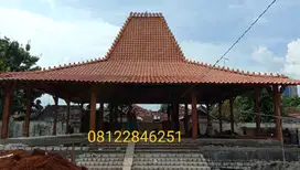 Jual Pendopo Joglo kayu jati, rumah Jawa joglo dan limasan jati