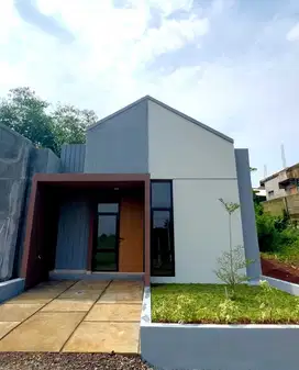 rumah di bojonggede desain skandinavia cukup 1 jt all in
