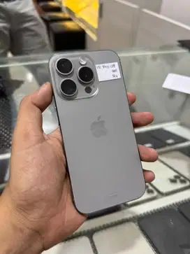 iPhone 15 Pro 128 Garansi Resmi iBox likenew