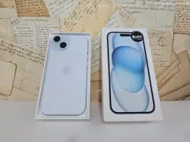 Iphone 15 128Gb Blue garansi resmi Maret 2026