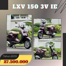Vespa Lxv 150 3 V IE Th 2013 BURGUNDY PERFECT CONDITION