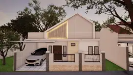 Rumah Ready Tanah 89m Harga 900jtan Dekat ke Arundina Ciracas Jaktim