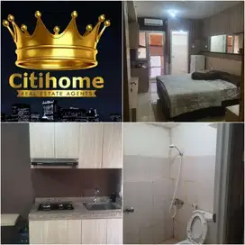 menyewakan apartemen educity 1br bulanan bycitihome