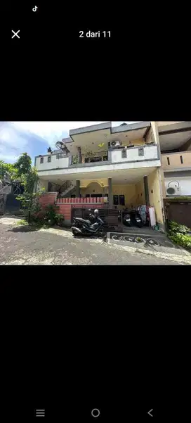 DIJUAL RUMAH MINIMALIS LANTAI 2 LOKASI JALAN PIDADA UBUNG
