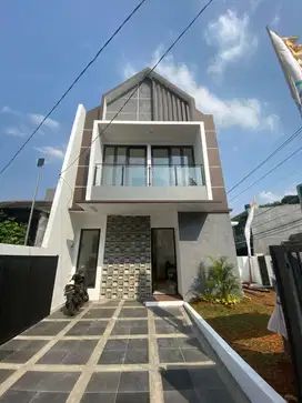 DIJUAL 1 unit Rumah Mewah 2 Lantai Posisi HOOK Sukmajaya Depok