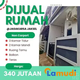 Rumah 2 Lantai Bebas Banjir Lokasi Dekat Kampus ISTN