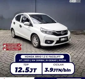 [ BERGARANSI 5TH KM 20RB ] BRIO E FACELIFT MATIC 2023 (HOBIMOBIL)