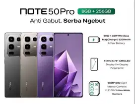 INFINIX NOTE 50 PRO (8/256) NEW BIG SALE
