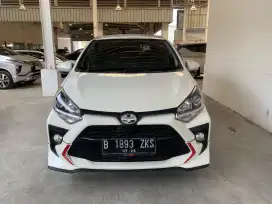 (TDP 10 juta) Toyota Agya 1.2 G TRD Manual 2021 Putih