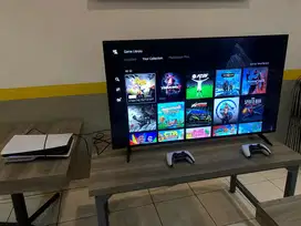 PS 5 + 2 dualsense + TV TCL 50” 4K + Games