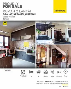 Jual Rumah Tingkat Full Furnished di Kesambi, Cirebon