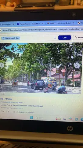 DIJUAL RUMAH DAN TEMPAT USAHA LOKASI SANGASTRATEGIS BUKITTINGGI SIMBAR