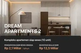 Apartemen 2 kamar tidur dengan pemandangan laut