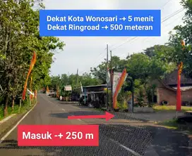 Jual Tanah murah Utara Ringroad Wonosari Gunung Kidul