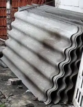Asbes Gelombang besar ada 23 lembar