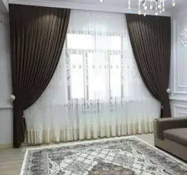 Termewah Tirai Gorden Jendela Gordyn Mewah Hordeng Model Terbaru Murah