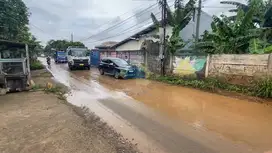 Jual tanah murah di jl ry gn maloko cisauk tangerang dekat stasiun
