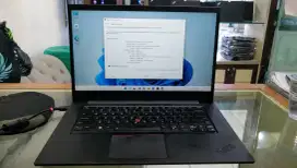 Lenovo Thinkpad X1 Extrem Core i7 Gen 9 VGA GTX 1650 Ram 8GB SSD 256GB